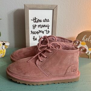 UGG Pink Winter Boots